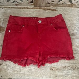 Girls cut off shorts